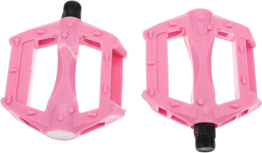 Fiets pedalen kinderen Kinderfietspedalen Mountainbike pedalen Veilig fietsen Antislip ontwerp 10.5 cm Roze