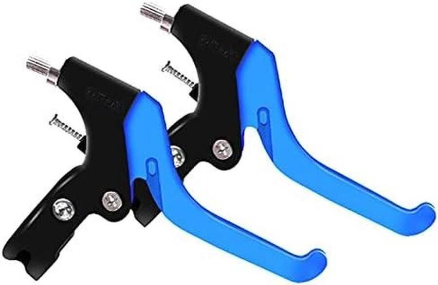 Fiets remhendels Kinderfiets hendels Veilig Fietsen Aluminium legering 14 x 10 cm Blauw