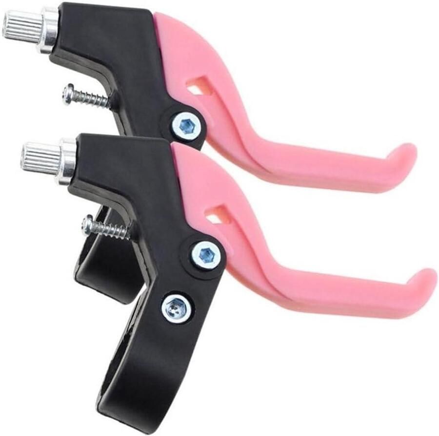 Fiets remhendels Kinderfiets remmen Veilig Fietsen Ultralicht ontwerp 1 paar Roze