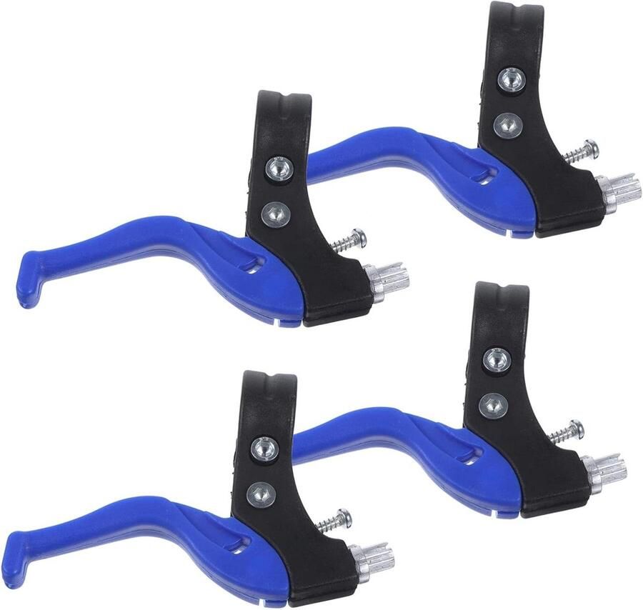 Fiets Remhendels Remgrepen Kinderfiets Veilig Fietsen Aluminium Legering 2 paar Blauw