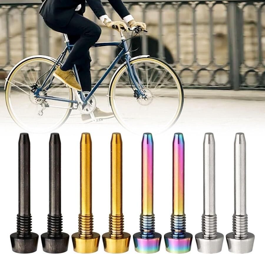 Fiets Schijfremklauw Bouten Set van 2 stuks voor MTB Mountainbike Schijfremblok Schroeven