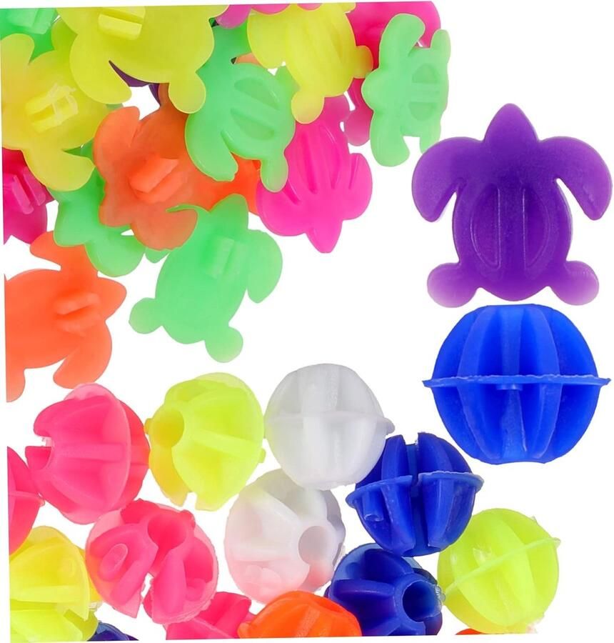 Fiets Spaak Decoraties Wiel Kralen Kinderfiets Versieren Eenvoudig te Bevestigen 16 cm Veelkleurig