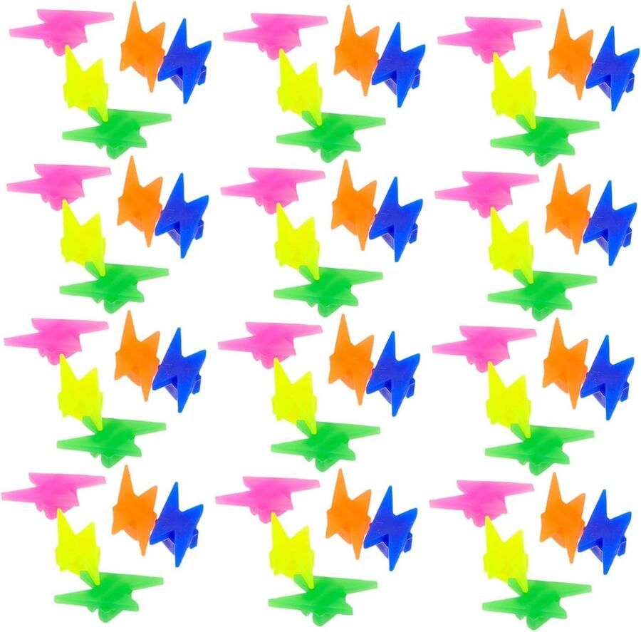 Fiets Spaakdecoraties Wiel Versieringen Kinderfiets Personaliseren Set van 72 Stuks 3 x 1 x 0.6 cm