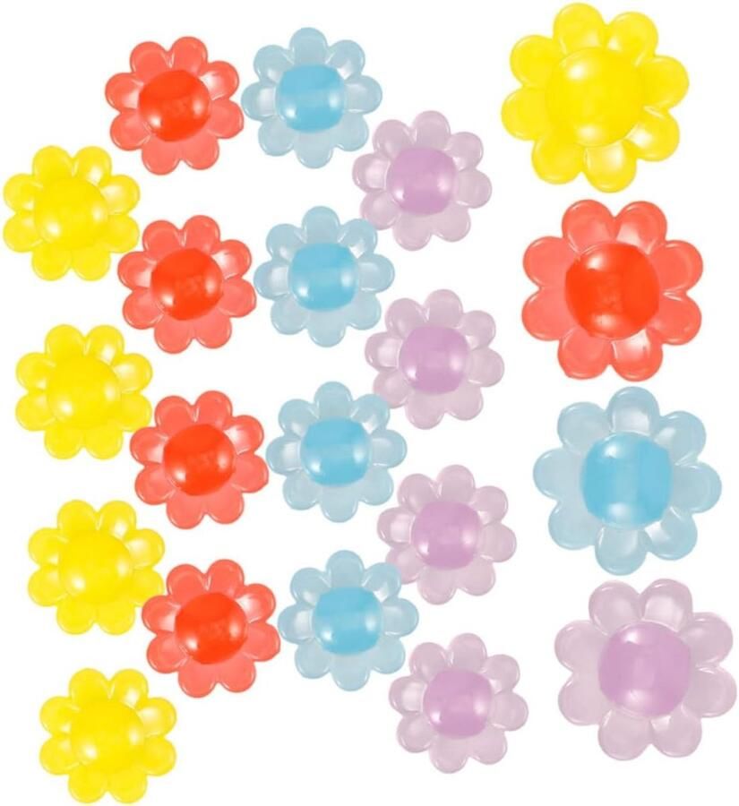 Fiets Spaakkralen Fiets Decoraties Kinderfiets Versieren Herbruikbaar Kunststof 2 Cm Kleuren