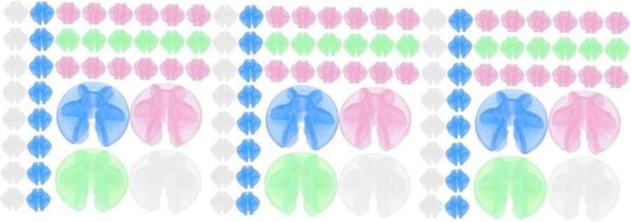 Fiets Spaakkralen Fietsdecoratie Kinderfiets Versieren Verschillende Kleuren 216 Stuks Multicolor