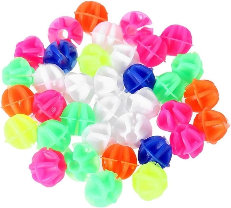 Fiets Spaken Kralen Wiel Decoratie Kinderfiets Versieren Universeel Geschikt 1.5 cm Multicolor