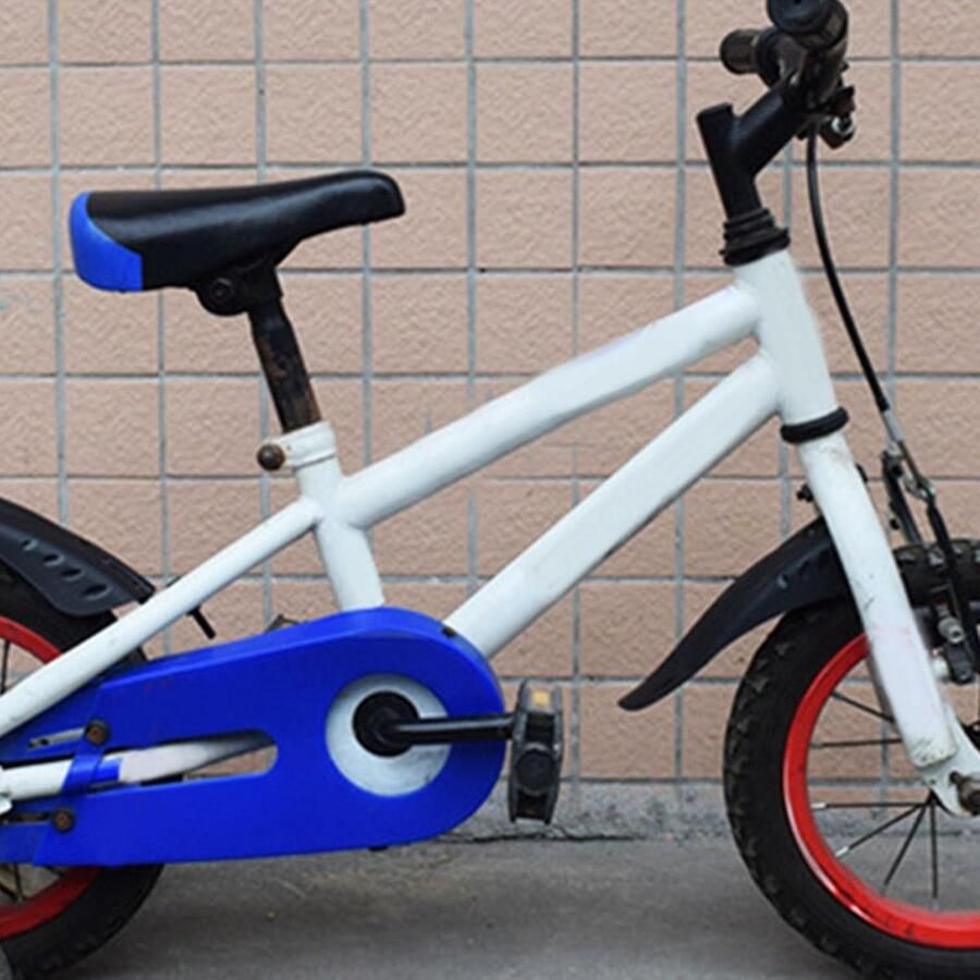 Allecto- Universele Verstelbare Lengte Spatborden Kinderfiets Voor- en Achterbandbeschermer 12 inch tot 20 inch Universeel gebruik Zwart