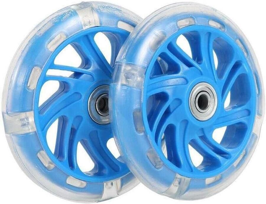 Fiets Steunwielen Trainingswielen Kinderfiets Fiets Leren Balanceren Universele Pasvorm One Size Blauw