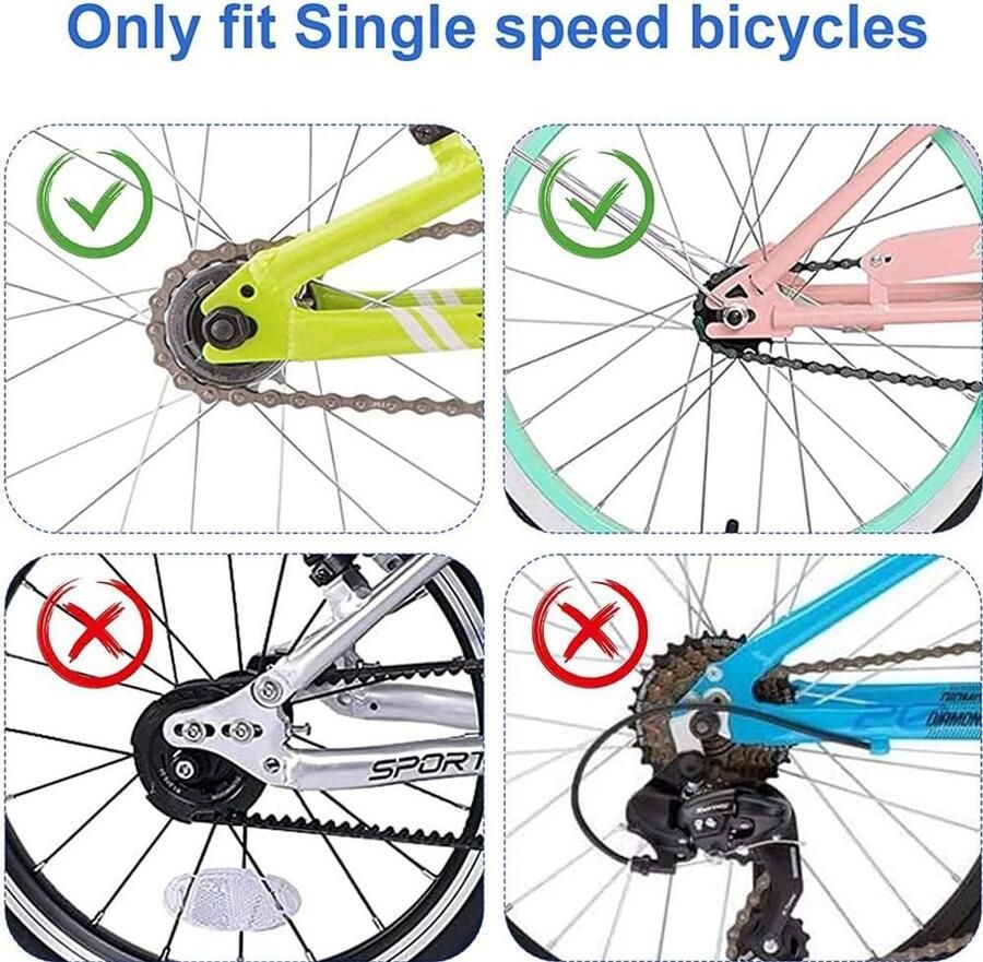 Fiets Steunwieltjes voor Kinderfiets Universeel Hulpwielen voor Kinderen Veilig Fietsen met 12-20 inch Wielen