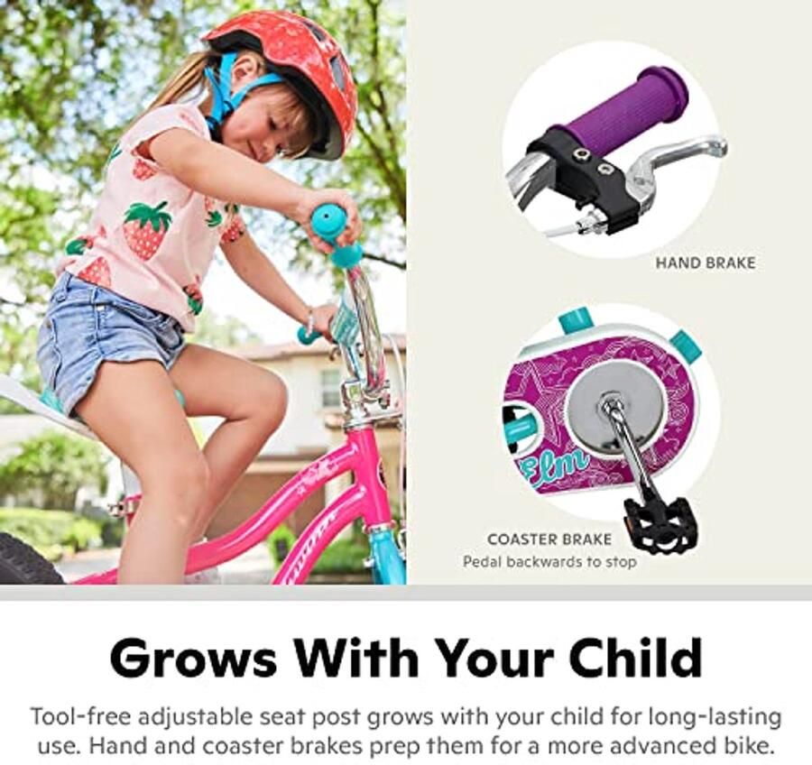 Fiets voor Kinderen Comfortabele en Groeiende Kinderfietsen - Foto 2