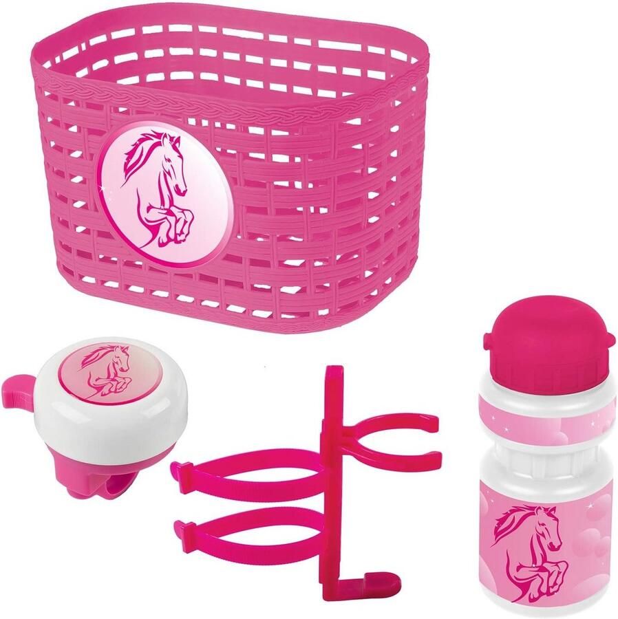 Fietsaccessoireset Baby Kinderfiets Set Veilig Fietsen Met Mand Bel Fles 20 x 14 x 13 cm