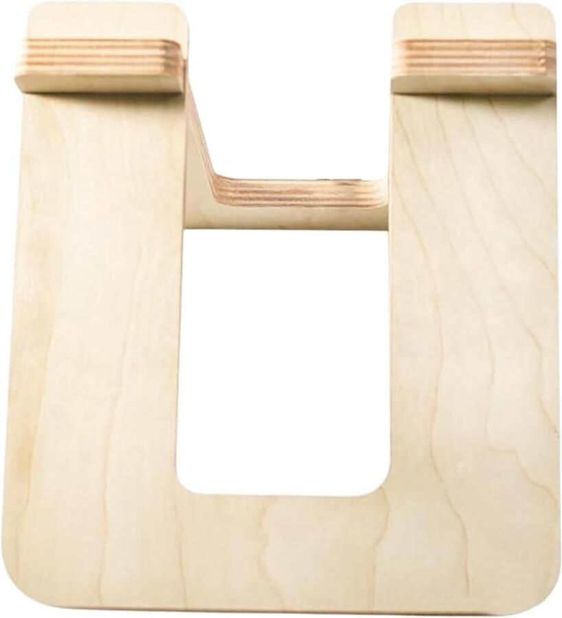 Fietsenrek Hout Loopfiets standaard Kinderen fietsen Afneembaar ontwerp 12x6 inch Veelkleurig