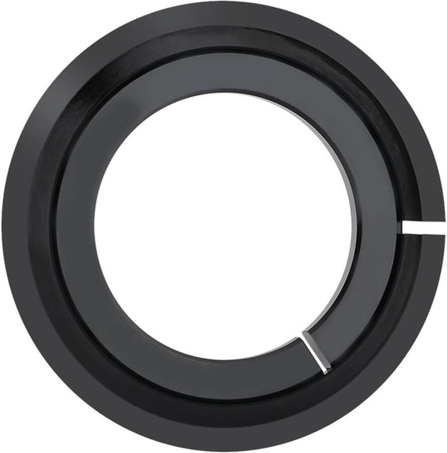 Fietsheadset stuurset voor mountainbike en racefiets 42 mm-52 mm aluminium zwart Vemera