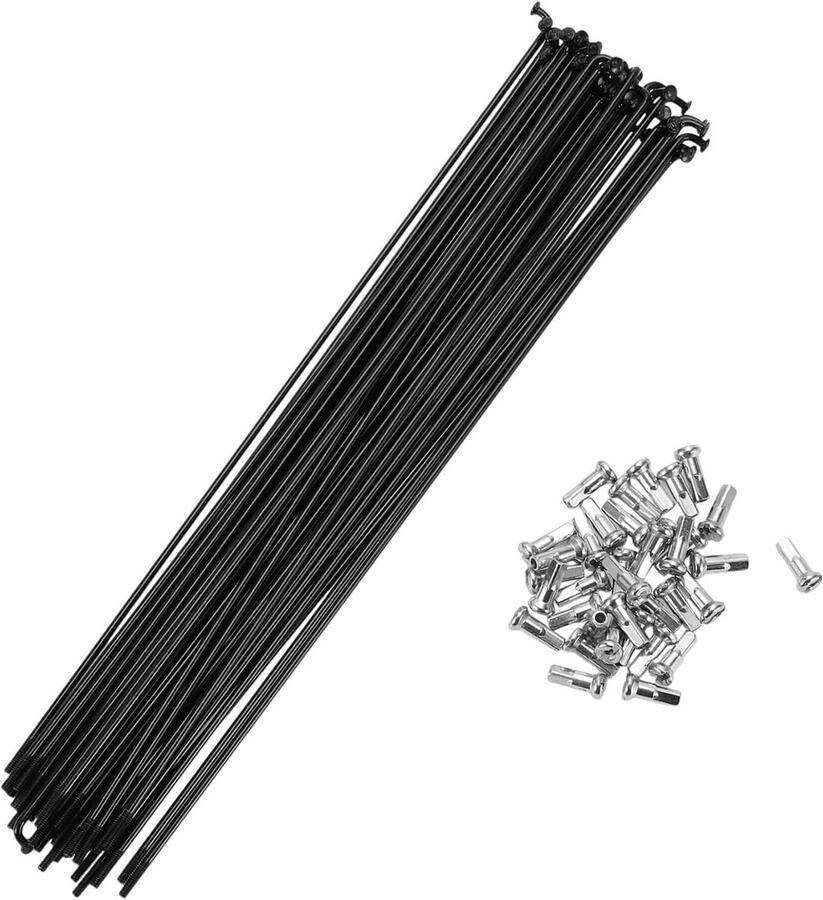 Fietspaken 14G 210MM Staal Zwart 36 Stuks Voor mountainbikes