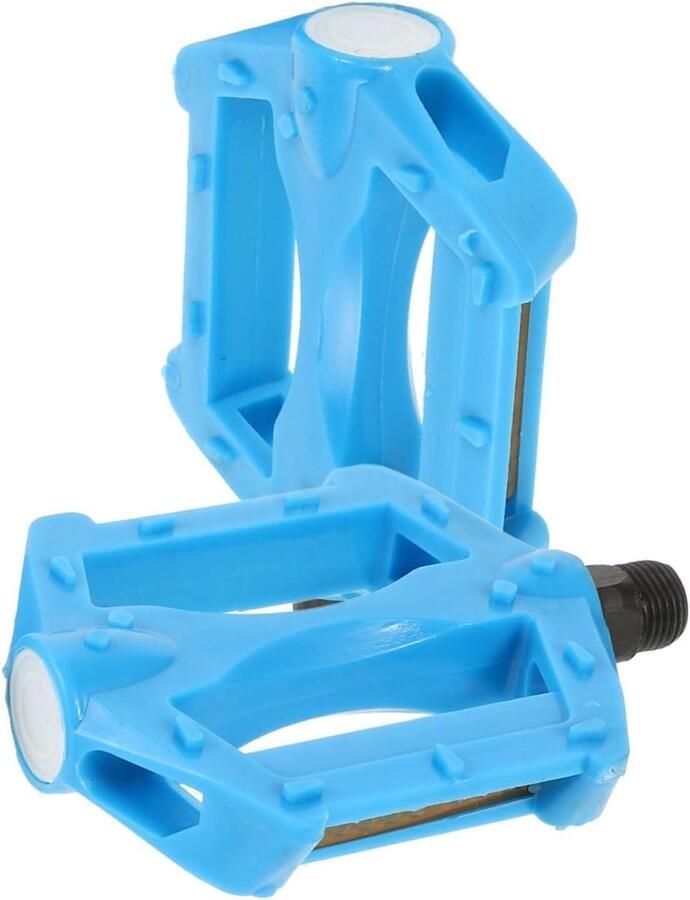 Fietspedalen Kinderen Fietsaccessoires Kinderfiets Veilig Fietsen Antislip Ontwerp 10.5 cm Hemelsblauw