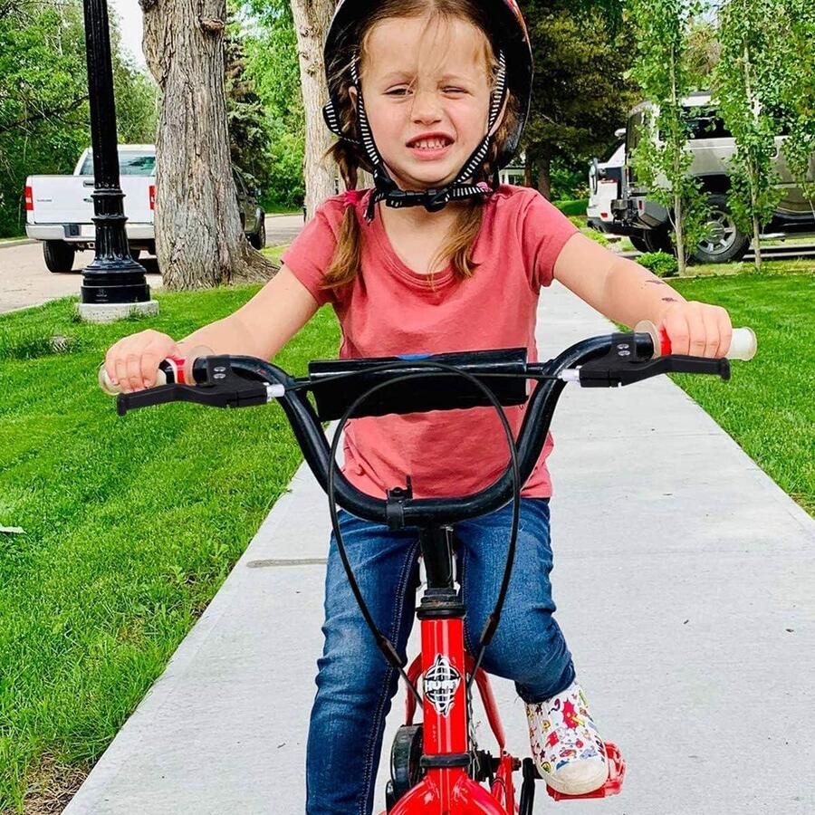 Fietsremhendel Kinderfiets Stuurremmen Universeel BMX Zwart 2 Stuks