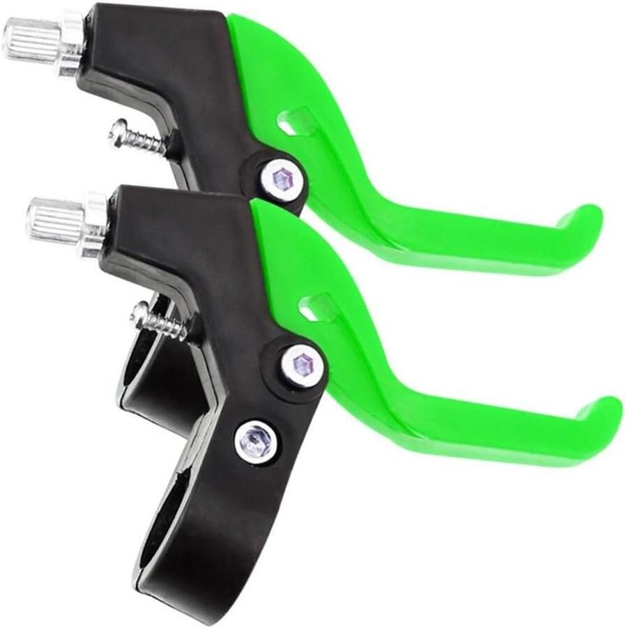 Fietsremhendels Kinderfiets Remgrepen Set Fietsen Onderhoud Universele Diameter 2.2 cm Groen