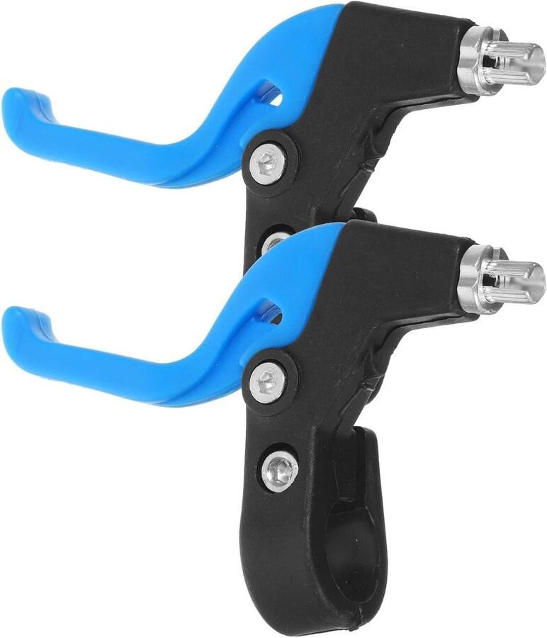 Fietsremhendels Paar Reserveonderdelen Fiets Kinderfiets Veiligheid Ergonomisch Ontwerp 2.2-2.3cm Stuur Blauw