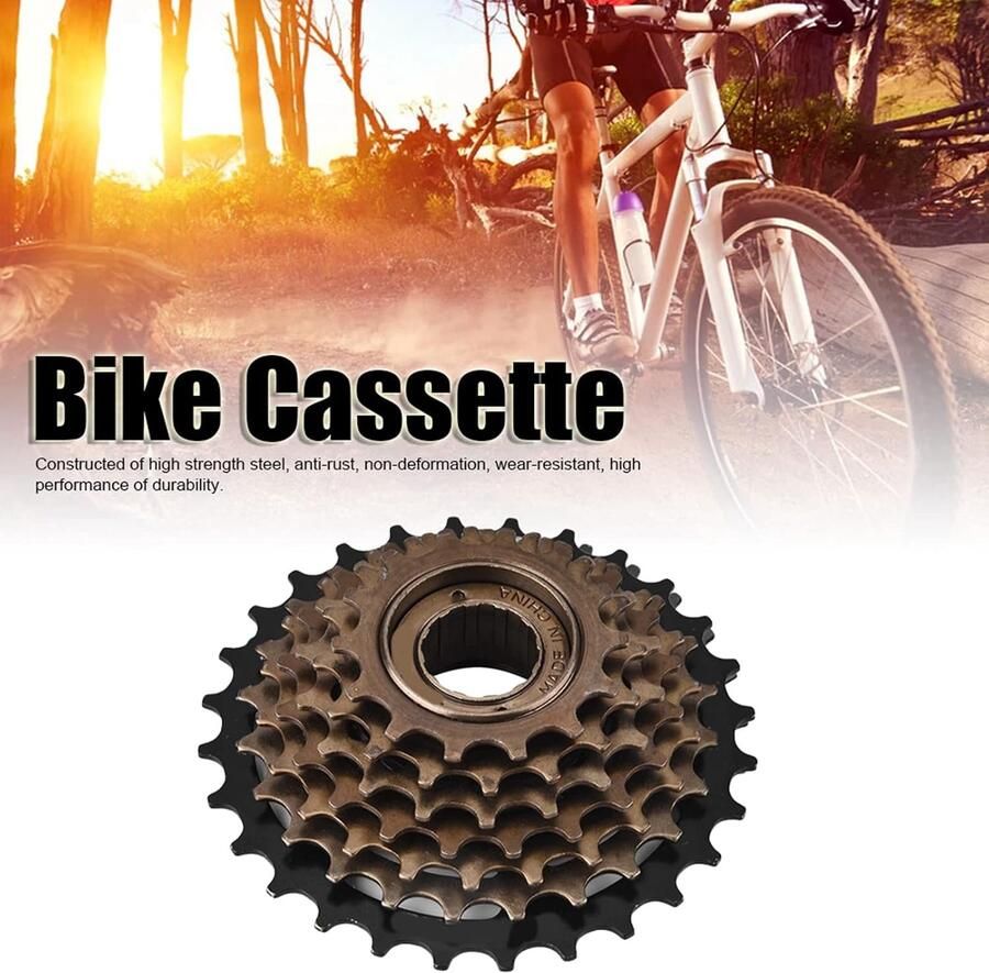 Fietsvrijloop 7 Versnellingen Vervangend Accessoire Geschikt voor Mountainbike Betrouwbare prestaties m-winkel