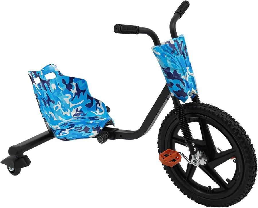 Flexibele Drift Trike Kinderscooter Voetpedaal Vrije Tijd Spelen 360 Graden Driften
