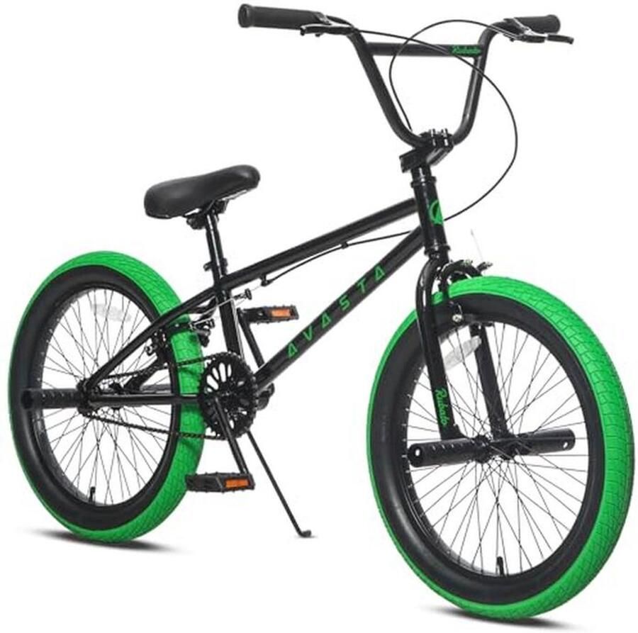 Freestyle BMX Fiets 20 Inch voor Kinderen en Beginners Ideaal voor Jongeren van 6 tot 14 Jaar Inclusief 4 Pegs