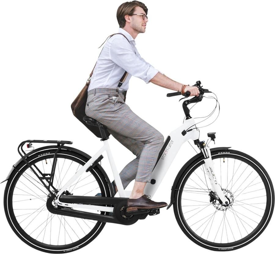 Hoogwaardige E-bike 28 inch met Krachtige Accu voor en