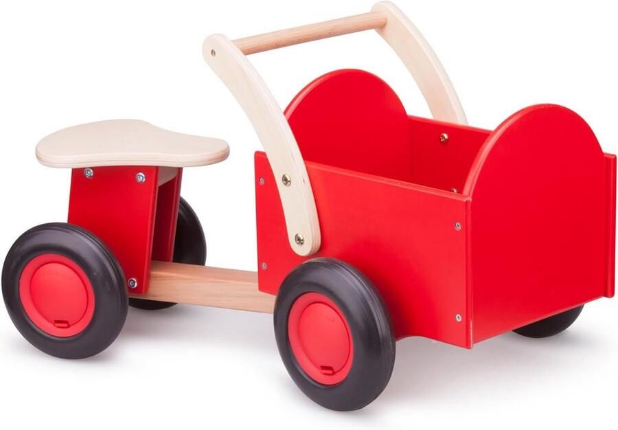Houten Kinderfietsen Rood Perfect Voor Peuters