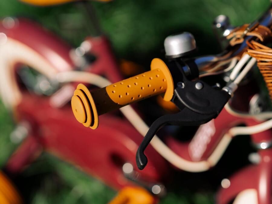 Huffy Vintage 12 Kinderfiets voor 3-5 jaar bordeaux rood ShopVlot