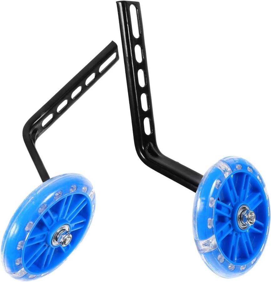Hulpwiel Kinderfiets Zijwieltjes Balanswiel Fietsen Leren Antislip Geluiddempend 10.5 cm Blauw