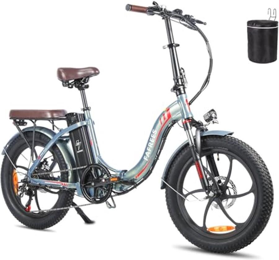 Inklapbare Elektrische Stadsfiets 250W E-MTB voor Volwassenen 70-130 km Bereik