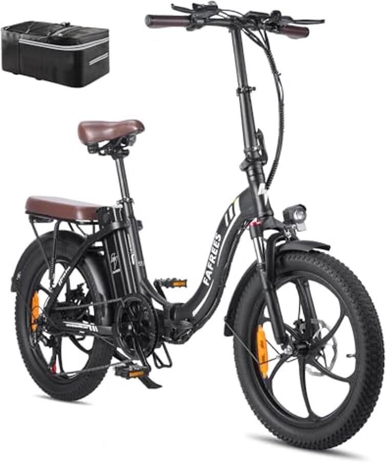 Inklapbare Elektrische Vouwfiets met 20 Inch Banden 250W Motor en 36V Accu