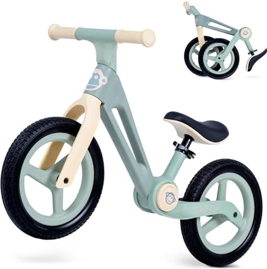 Inklapbare Loopfiets voor Kinderen van 2 tot 5 Jaar Buitenspeelgoed voor en