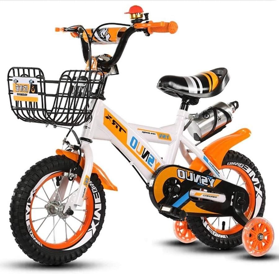 Kinderfiets sfiets sfiets Veilig Leren Fietsen Verstelbaar Zadel Stuur 16 inch Kleur A