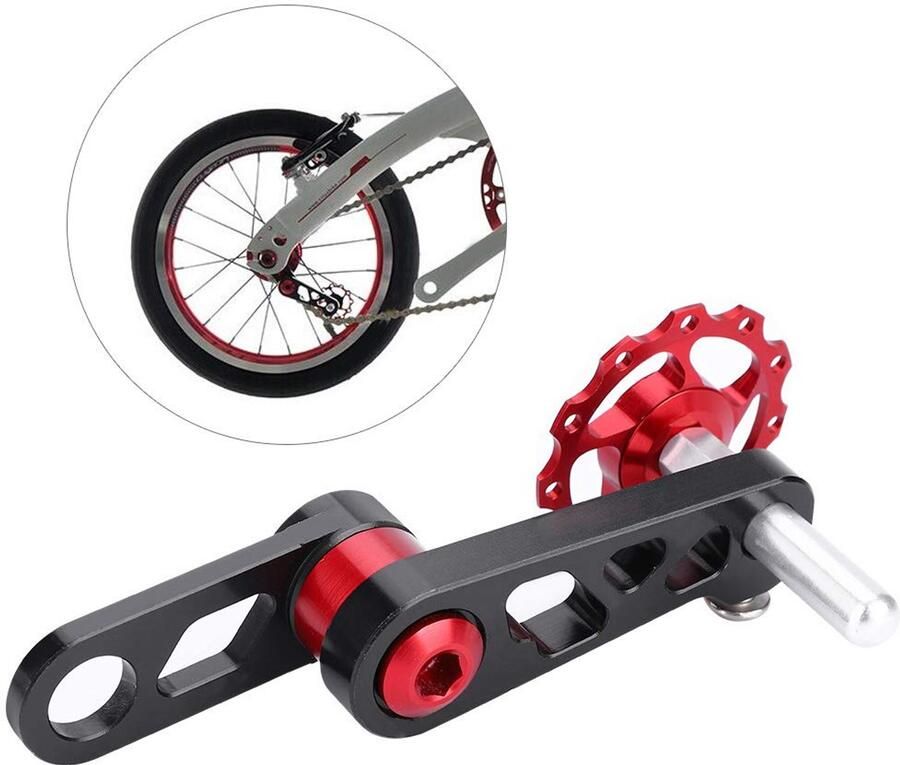 Kettingspanner voor Vouwfiets met Enkel Versnelling