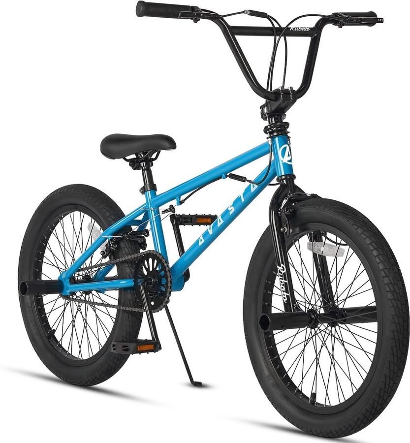 Kinder BMX Fiets Freestyle Fiets Beginners BMX Met Pegs en Gyro 20 Inch Wielmaat Blauw