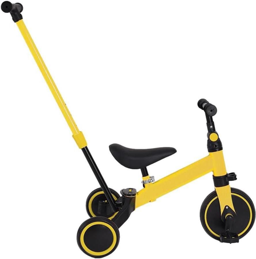 Kinder Driewieler Loopfiets Babyfiets Kind Leren Fietsen In Hoogte Verstelbaar 60 x 42 x 90 cm