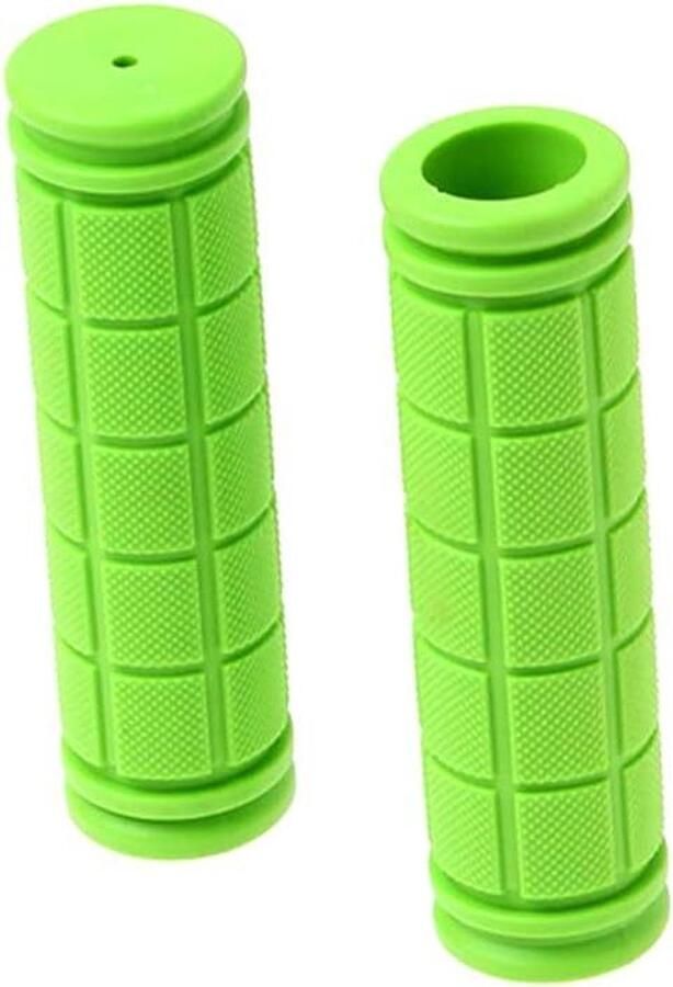 Kinder Fiets Handvatten BMX Stuur Grips Veilig Fietsen Anti-slip Rubber 120mm Lengte Groen