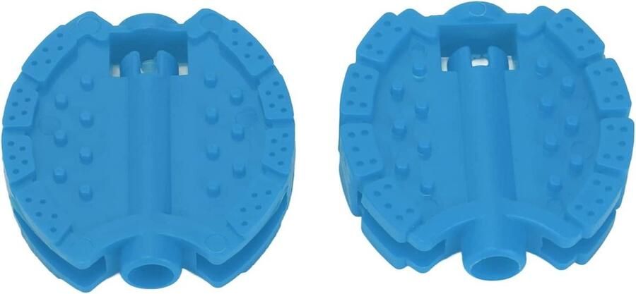 Kinder Fiets Pedalen Driewieler Onderdelen Veilig Fietsen Eenvoudige Installatie 2 Stuks Blauw