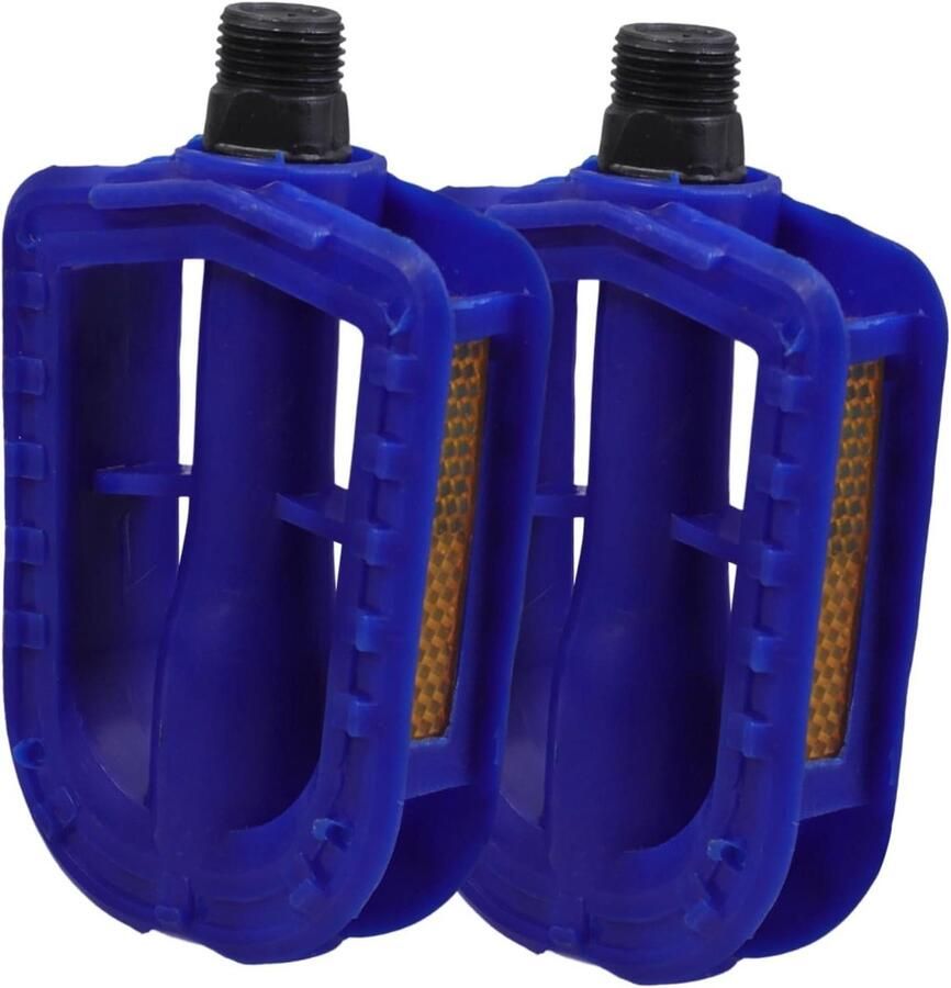 Kinder Fietspedalen Kinderschoenen MTB Pedalen Veilig Fietsen Antislip Platform 10.7x6.5CM Blauw
