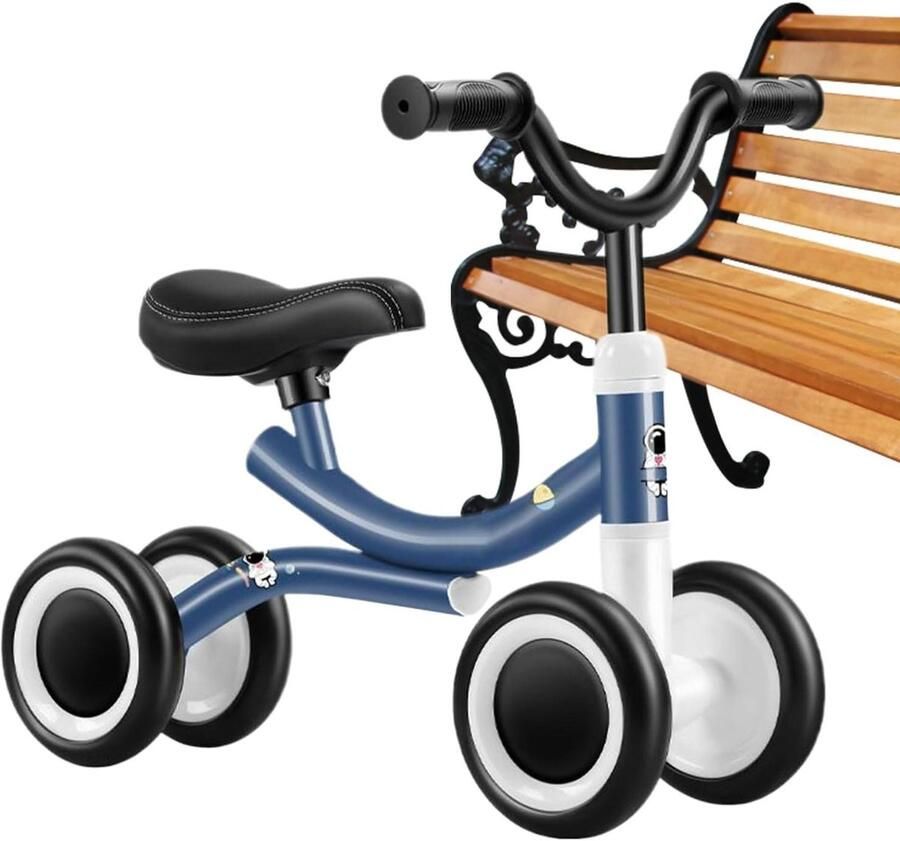 Kinder loopfiets Evenwichtsfiets 4 wielen Motorische ontwikkeling Anti-pick stuur 47.8 x 36.4 cm Niet gespecificeerd