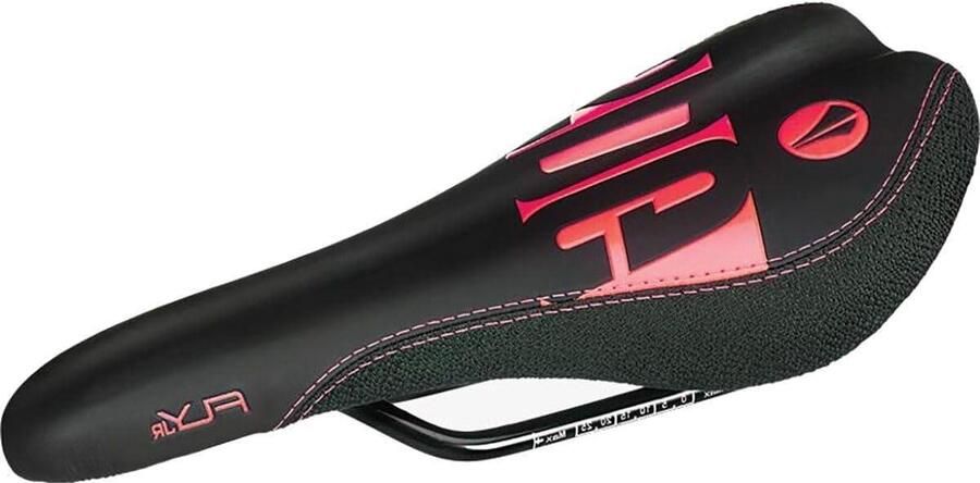 Kinder MTB Zadel Jongeren Fietszadel Off-road Fietsen Specifiek Anatomisch Design 235x122mm Zwart Rood