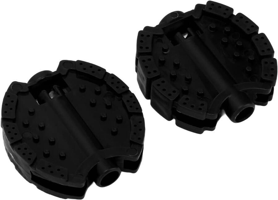 Kinderdriewielerpedaal Kinderfiets pedaal Soepelere rijervaring Kunststof materiaal 2 stuks Verschillende kleuren