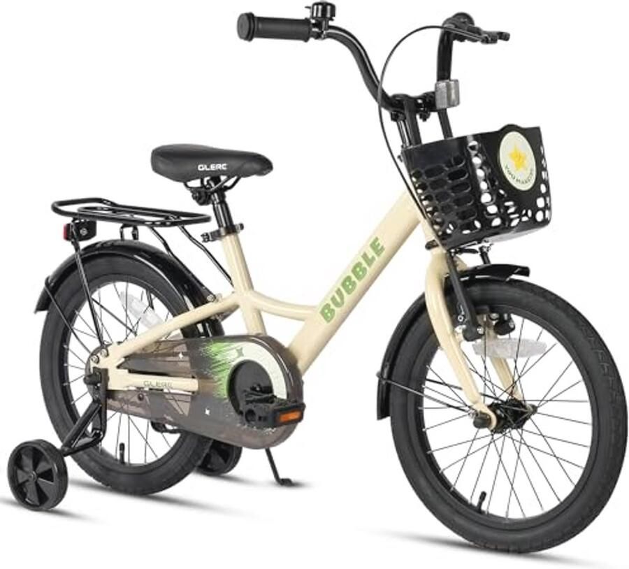 Kinderfiets 12 14 16 inch voor en van 3 tot 8 jaar met d en stabilisatoren