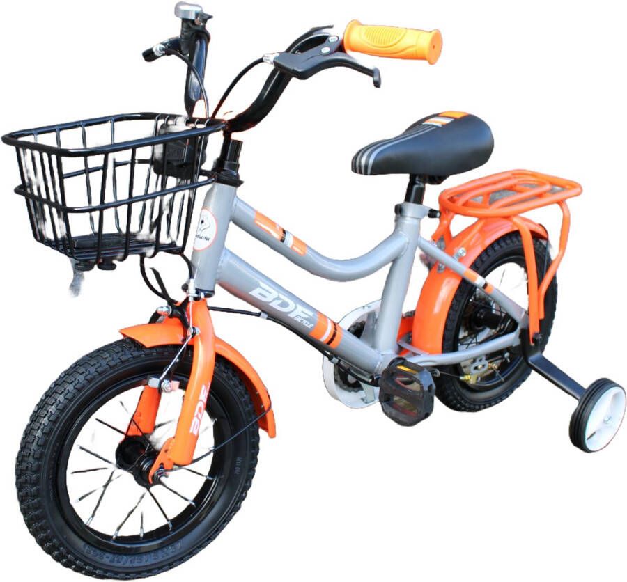 Kinderfiets 12 Inch GreyFlash Een Spetterend Avontuur Begint Hier! Kwaliteit en Veiligheid Gecombineerd voor Jonge Fietsers Ontdek de Wereld op deze Geweldige Kinderfiets Herinneringen voor het Leven!