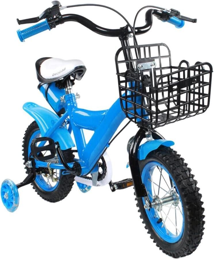 Kinderfiets 12 inch sfiets sfiets Leren Fietsen Inclusief d en Bel 12 inch Blauw