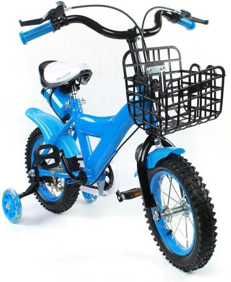 Kinderfiets 12 inch met steunwielen en d sfiets sfiets