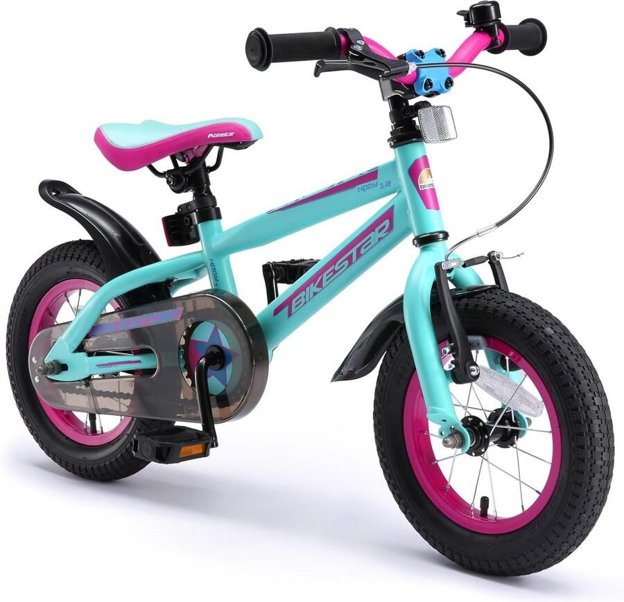 Kinderfiets 12 inch voor en van 3 4 jaar 12-delige mountainbike voor kinderen Fiets voor veilige avonturen