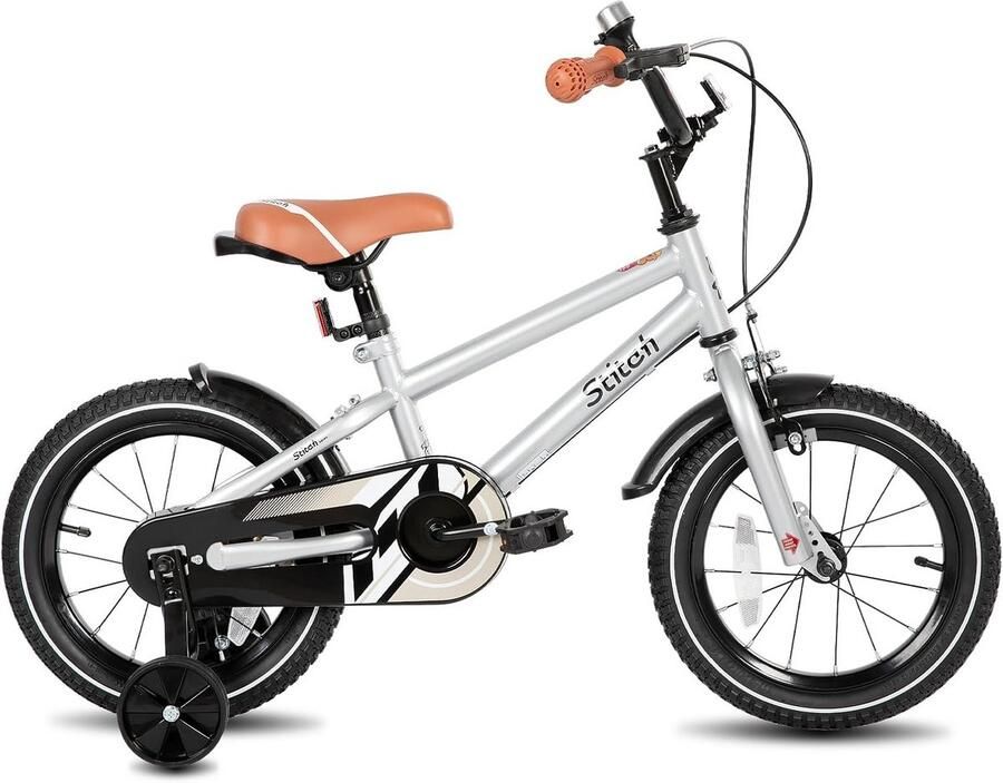 Kinderfiets 14 16 18 inch voor en 3-9 jaar met Zijwieltjes