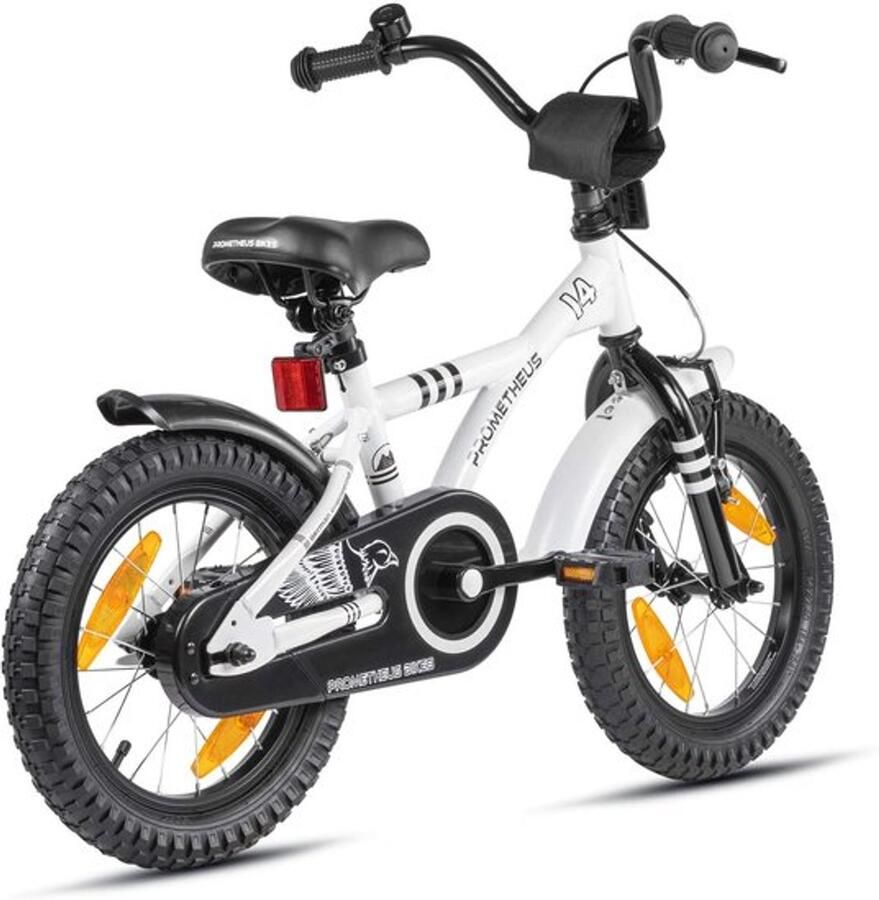 Kinderfiets 14 Inch Fiets voor Met Zijwieltjes Terugtraprem Veiligheid Design Hoogwaardige Kwaliteit