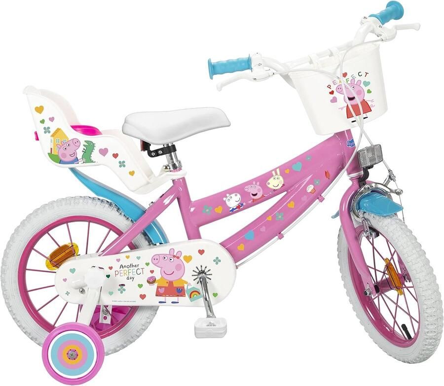 Kinderfiets 14 inch Kind voor en